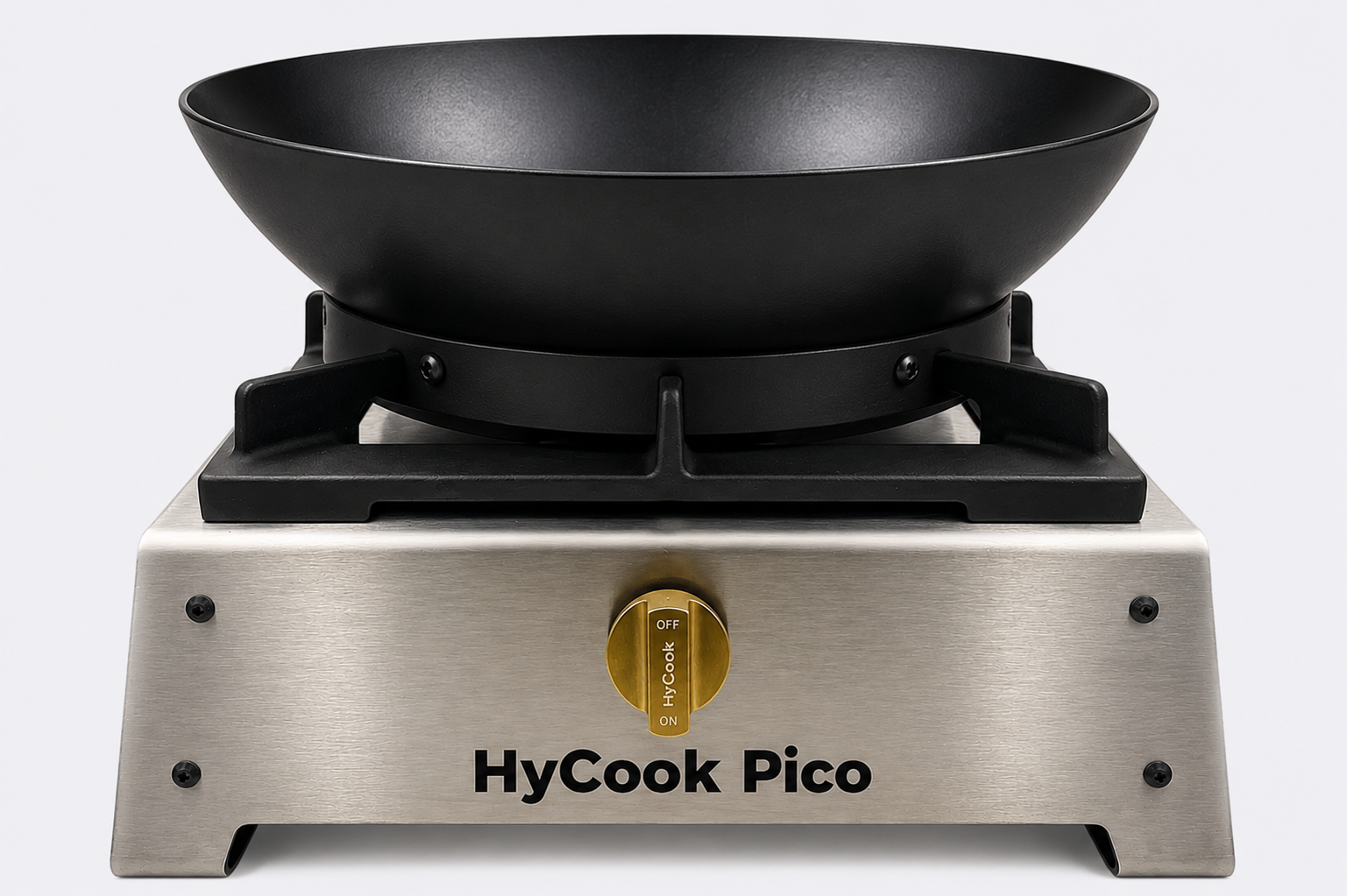 HyCook Pico mit schwarzem Wok-Aufsatz