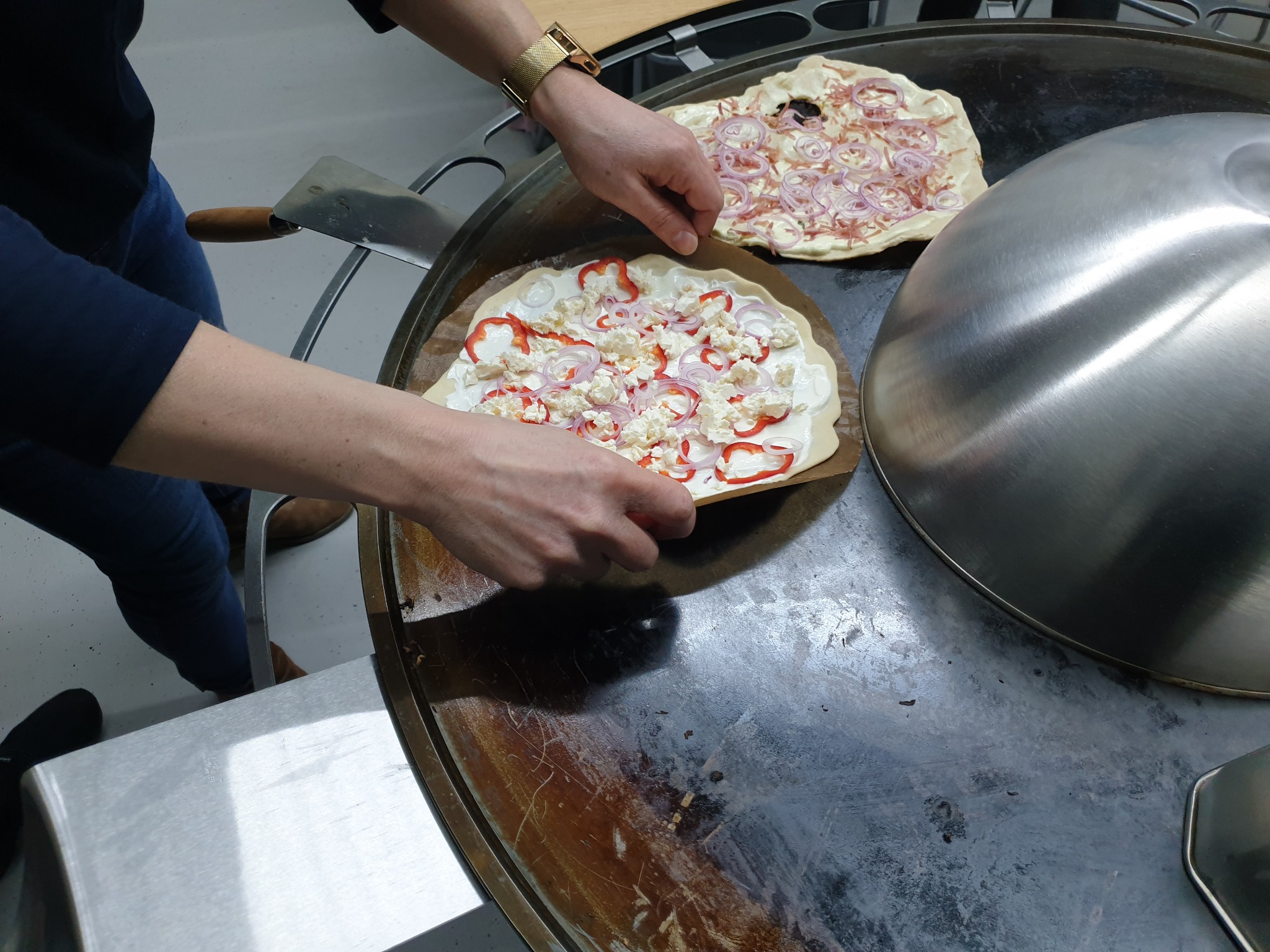 Speisen auf dem HyCook 90 Plancha Grill